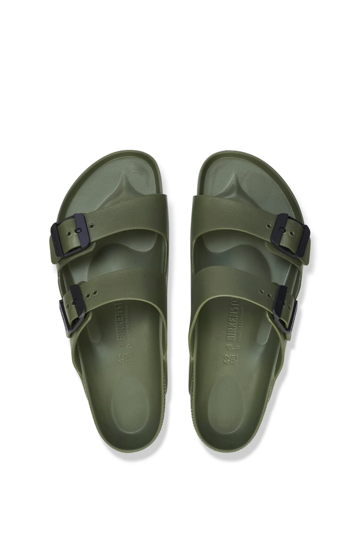 Arizona Eva Stealth Buckle Khaki Narrow