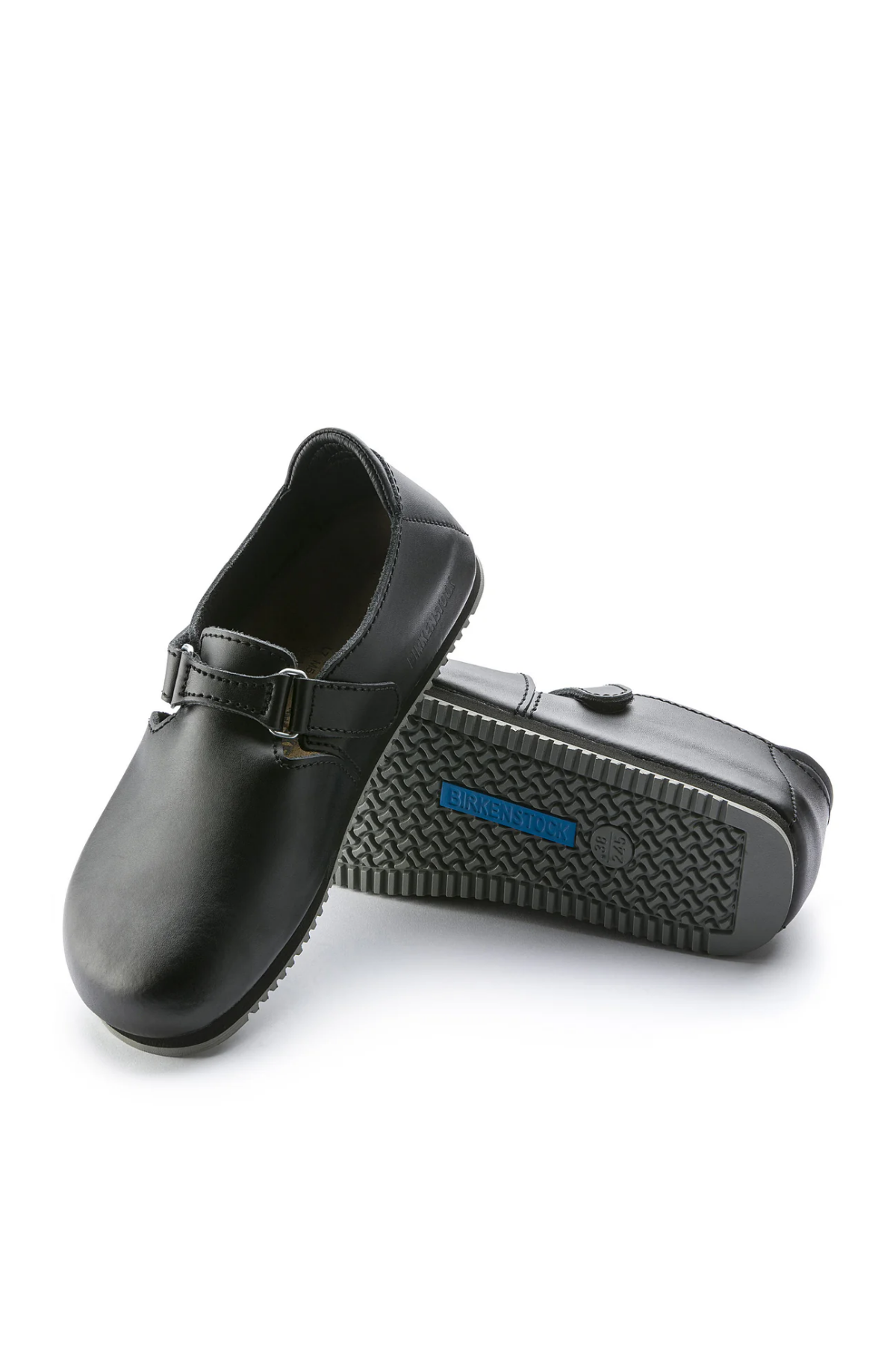 Linz Supergrip Black Smooth Leather Regular