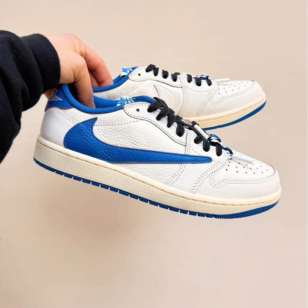 1 Low x Travis Scott x Fragment Sail Military Blue