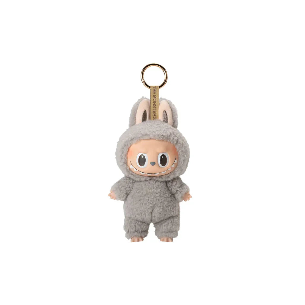 Pop Mart Labubu The Monsters Exciting Macaron Sesame Bean Vinyl Plush Pendant