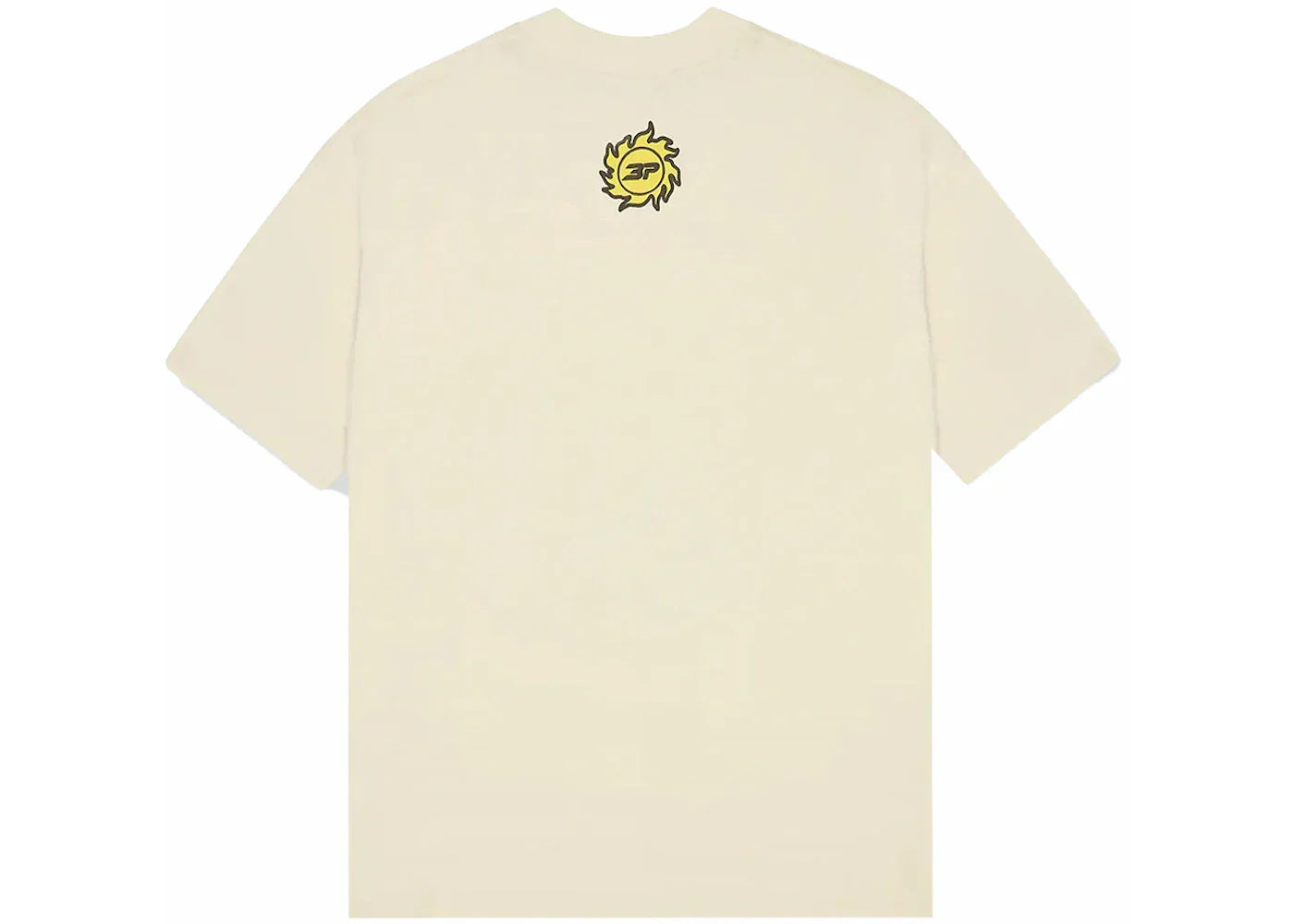 Broken Planet Foot On The Gas T-shirt Vanilla White