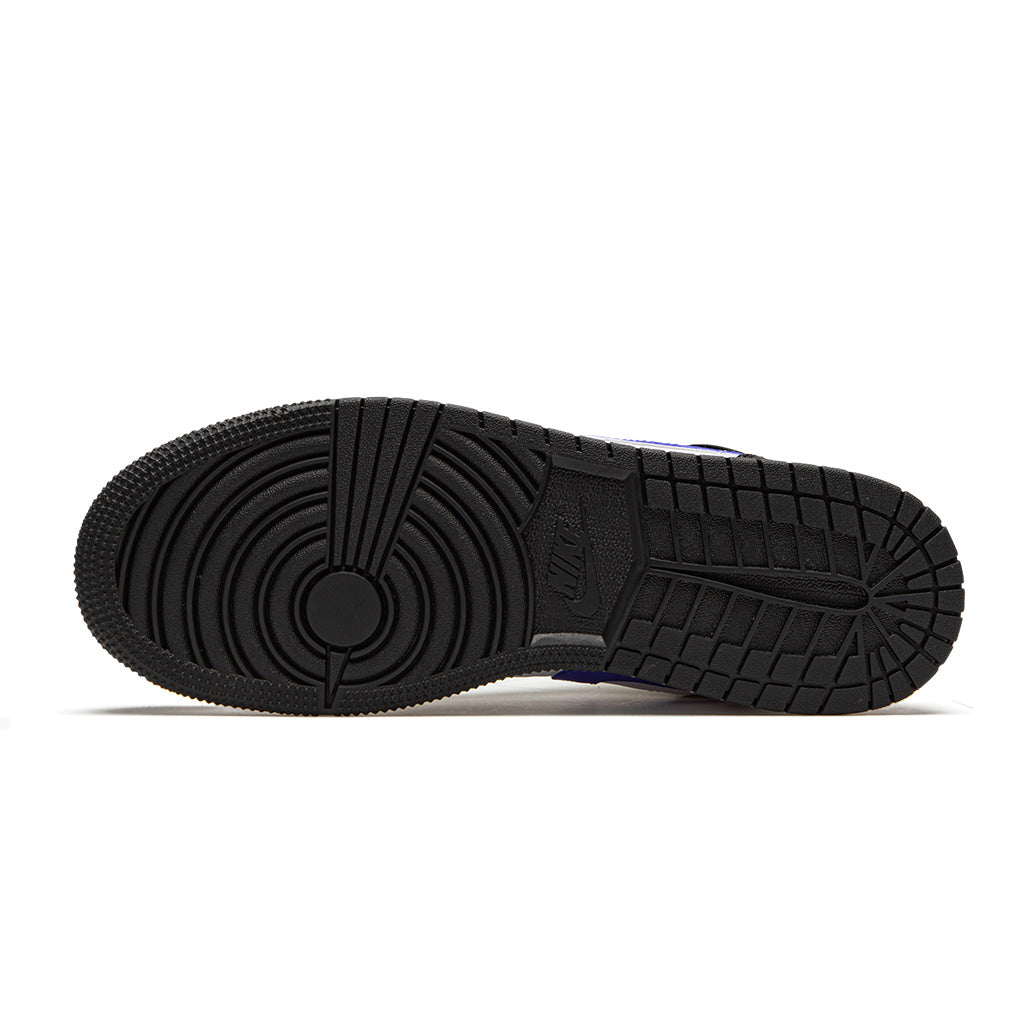 1 Mid Black Racer Blue White (GS)