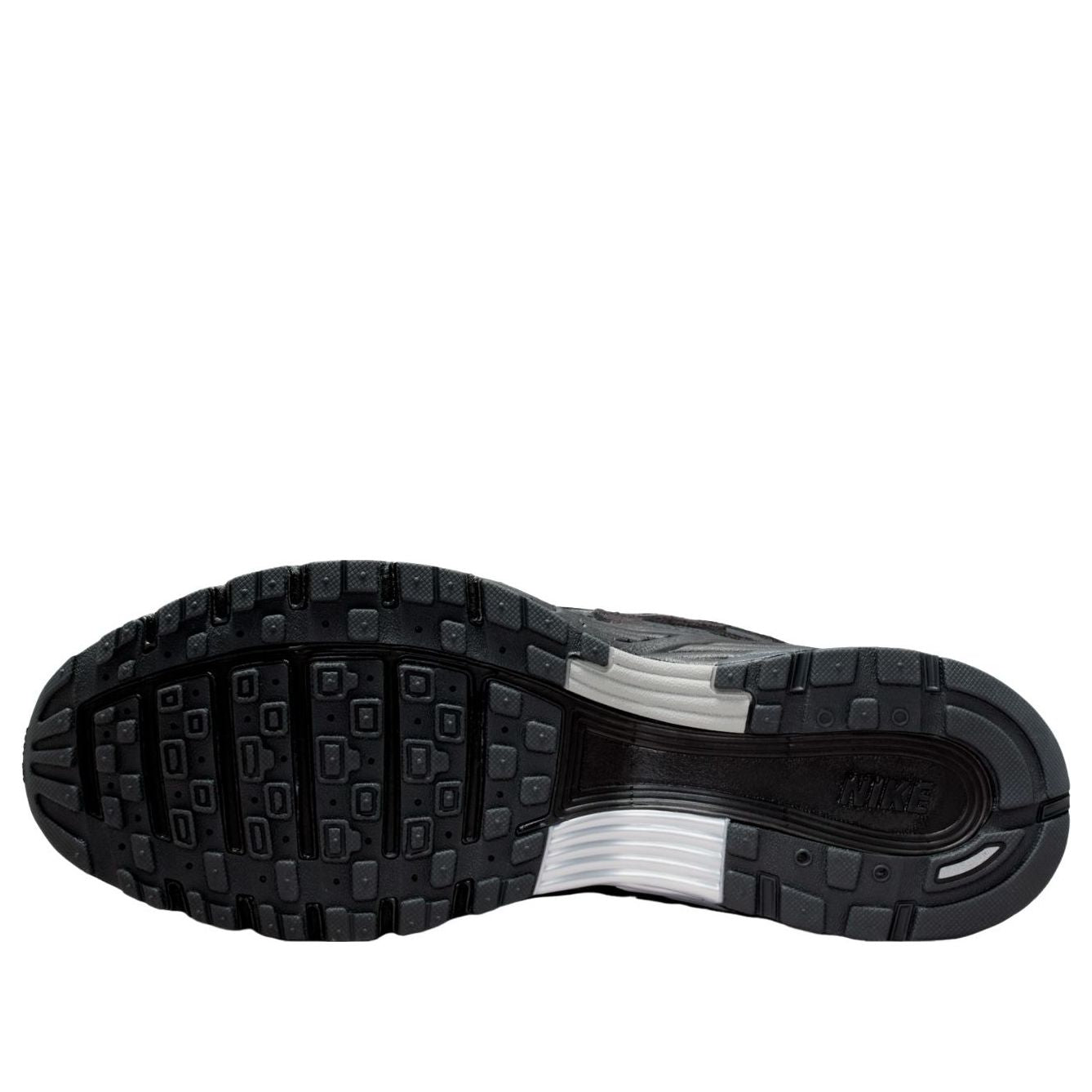 Nike P-6000 Suede Anthracite Black Chrome Metallic Silver