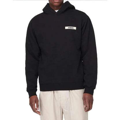 Jacquemus The Gros Grain Hoodie in Black