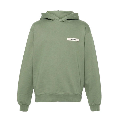 Jacquemus The Gros Grain Hoodie in Green