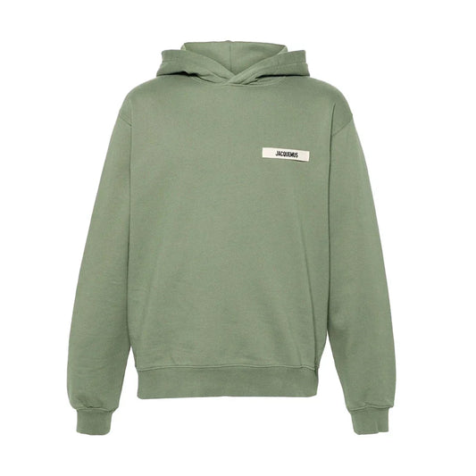 Jacquemus The Gros Grain Hoodie in Green