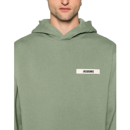 Jacquemus The Gros Grain Hoodie in Green
