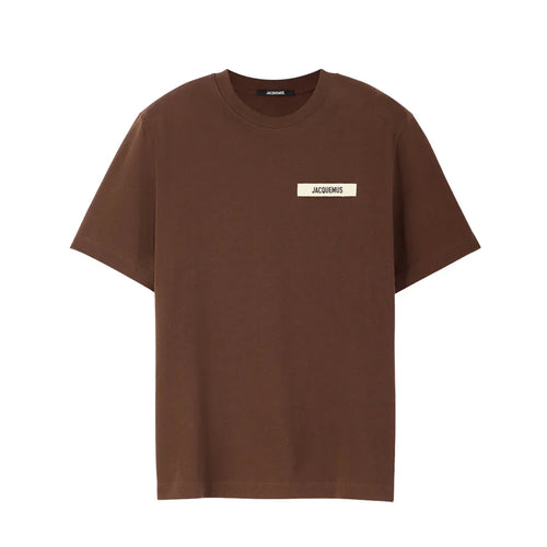 Jacquemus Le Gros Grain T-Shirt in Brown