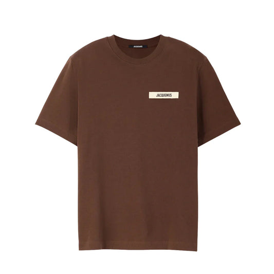Jacquemus Le Gros Grain T-Shirt in Brown