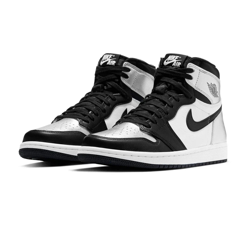 1 Retro High Silver Toe W