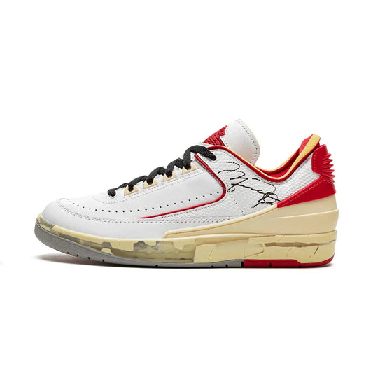 Off-White x 2 Retro Low SP 'White Varsity Red'