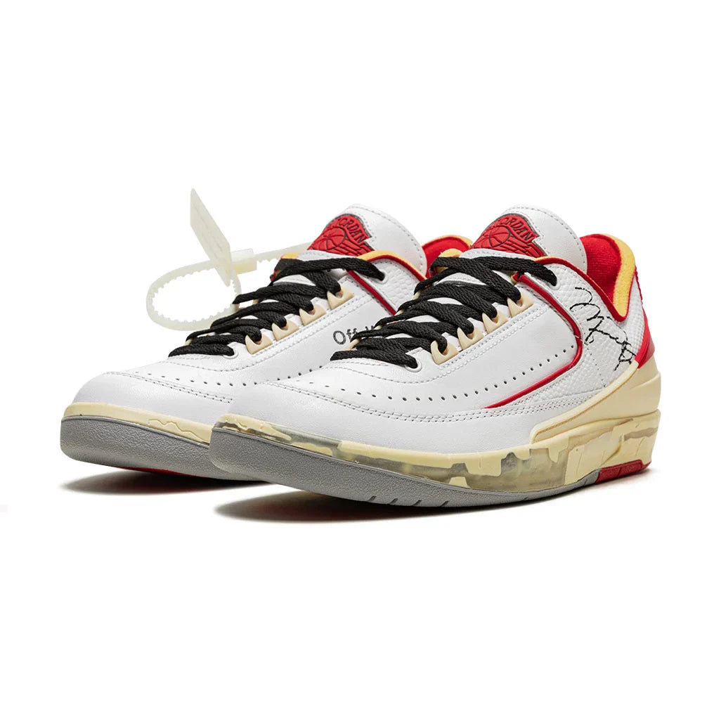Off-White x 2 Retro Low SP 'White Varsity Red'