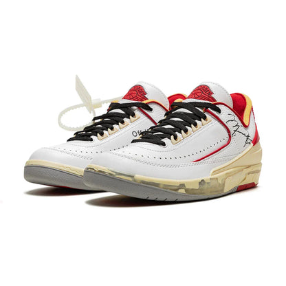 Off-White x 2 Retro Low SP 'White Varsity Red'