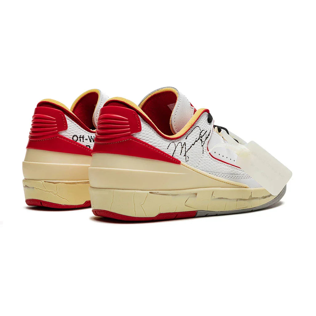 Off-White x 2 Retro Low SP 'White Varsity Red'