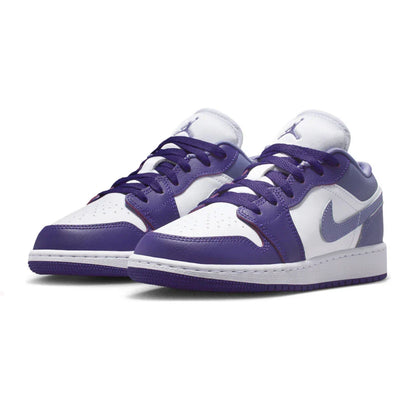 1 Low Court Purple White GS