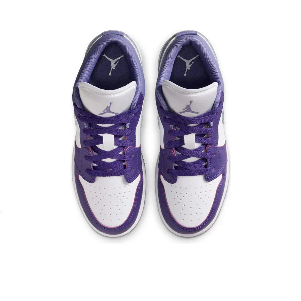 1 Low Court Purple White GS
