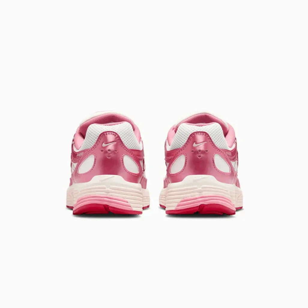 Nike P-6000 White Silt Red Peony W