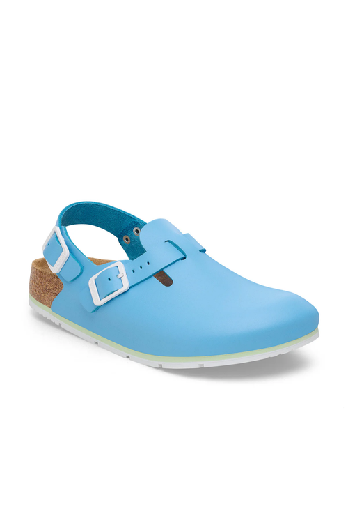 Tokio Pro Sky Blue Pu Coated Natural Leather Narrow