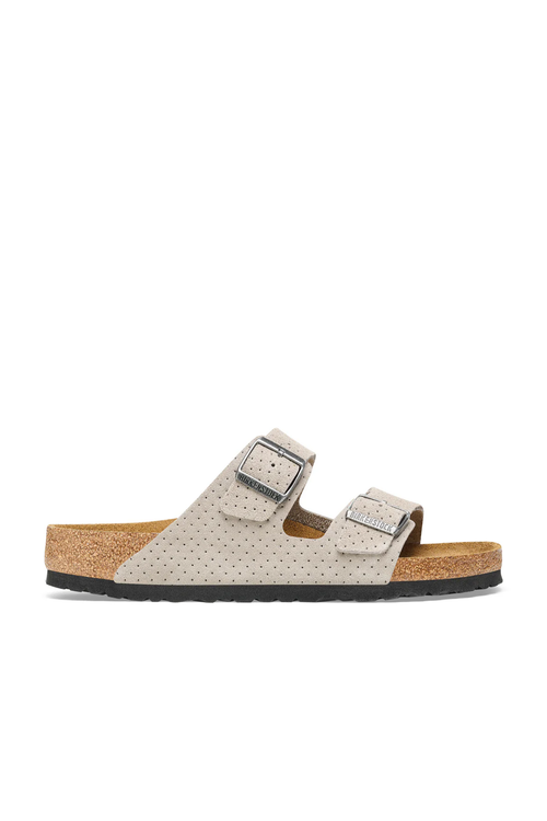 Arizona Stone Coin Embossed Suede Leather Regular