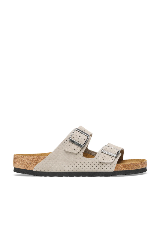Arizona Stone Coin Embossed Suede Leather Regular