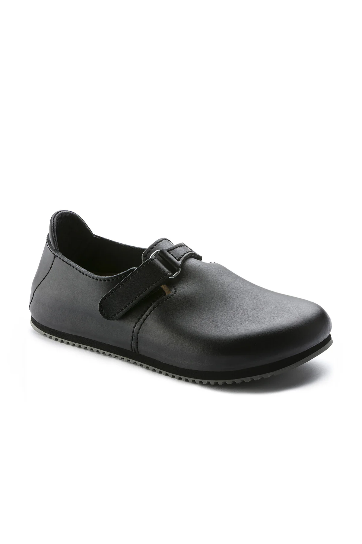 Linz Supergrip Black Smooth Leather Narrow