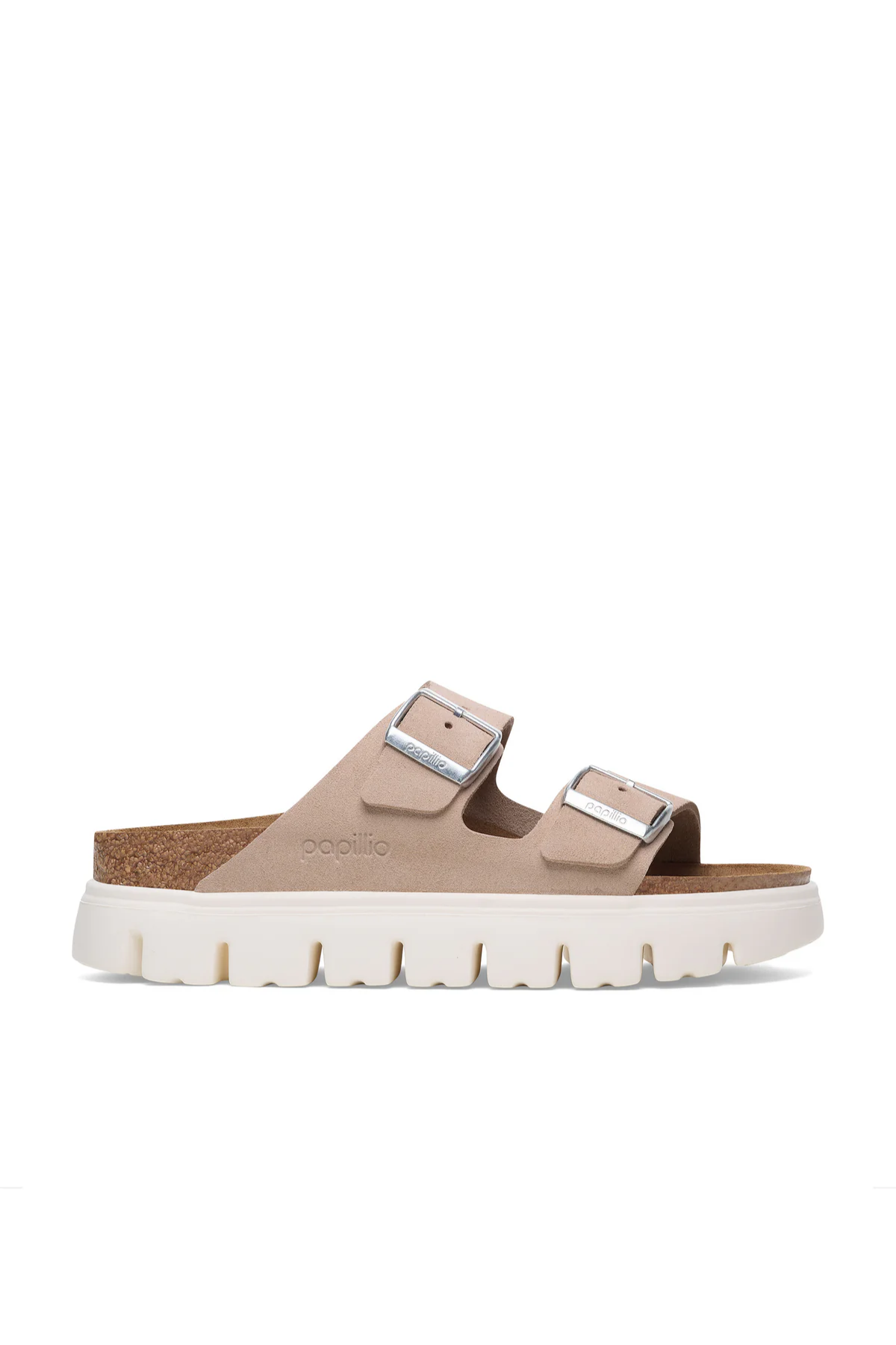 Birkenstock Arizona Chunky Light Rose Suede Leather Narrow