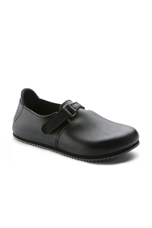 Linz Supergrip Black Smooth Leather Regular
