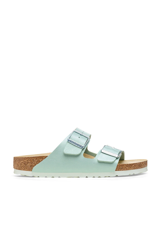 Arizona Shiny Embossed Surf Green Embossed Birko-flor Narrow