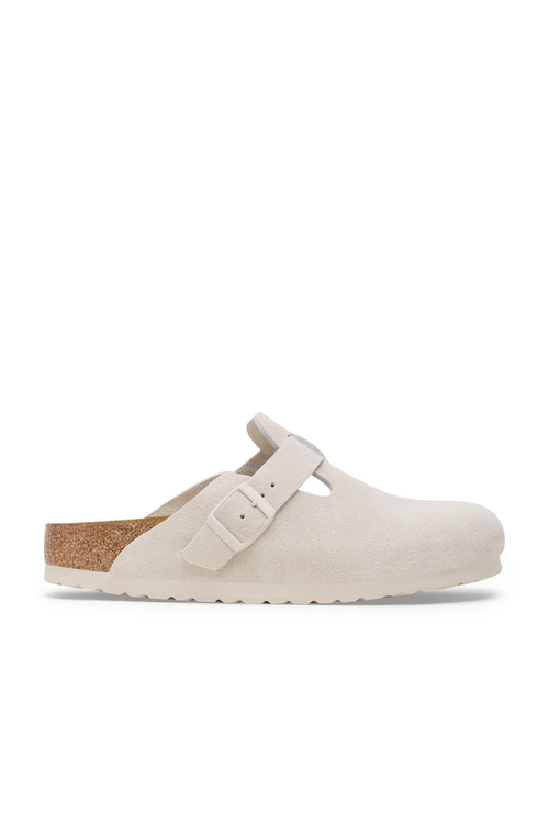 Boston Sfb Antique White Suede Leather Regular