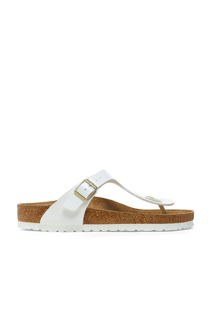 Gizeh Patent White Birko-flor Regular