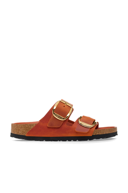 Arizona Big Buckle Burnt Orange Oiled Leather Regular