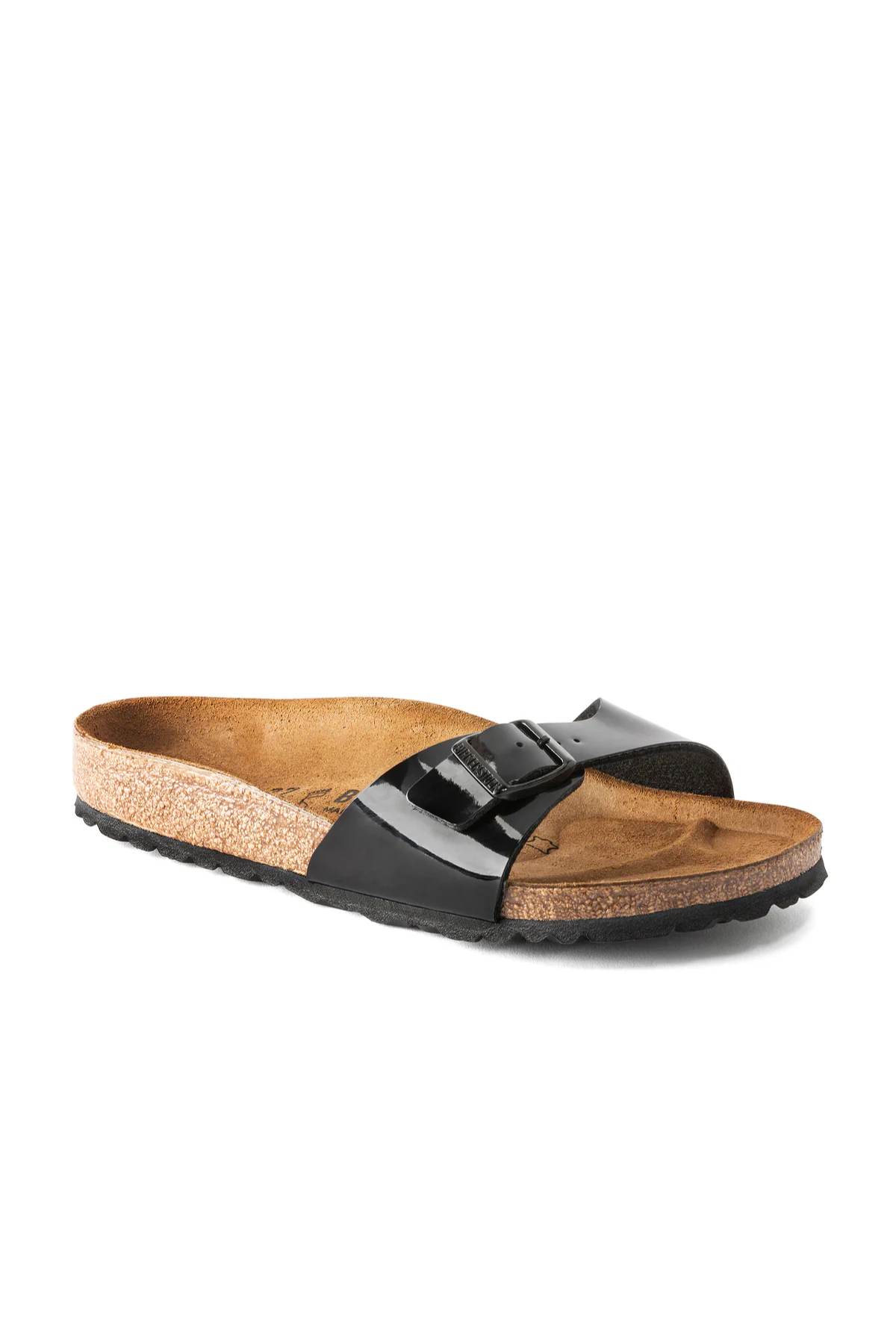 Madrid Patent Black Birko-flor Narrow