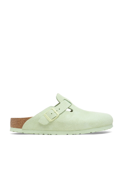 Boston Sfb Faded Lime Suede Leather Regular