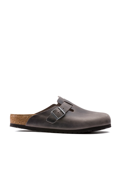Boston Sfb Iron Oiled Leather Narrow