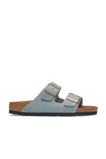 Arizona Basalt Grey Oiled Leather Narrow