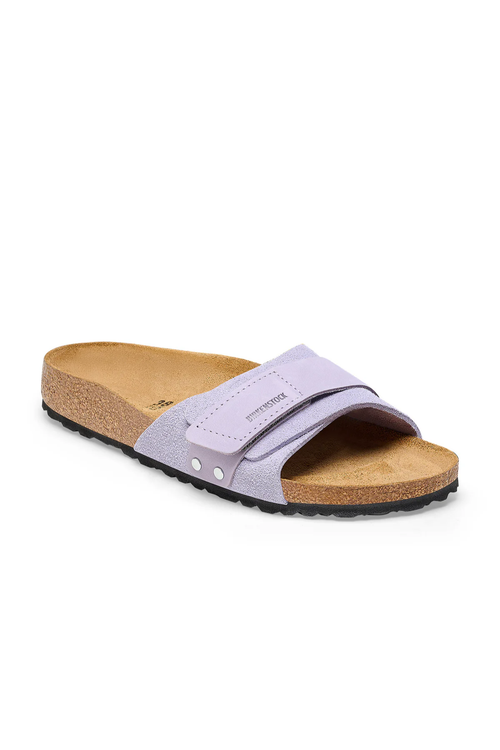 Oita Purple Fog Suede/nubuck Leather Narrow
