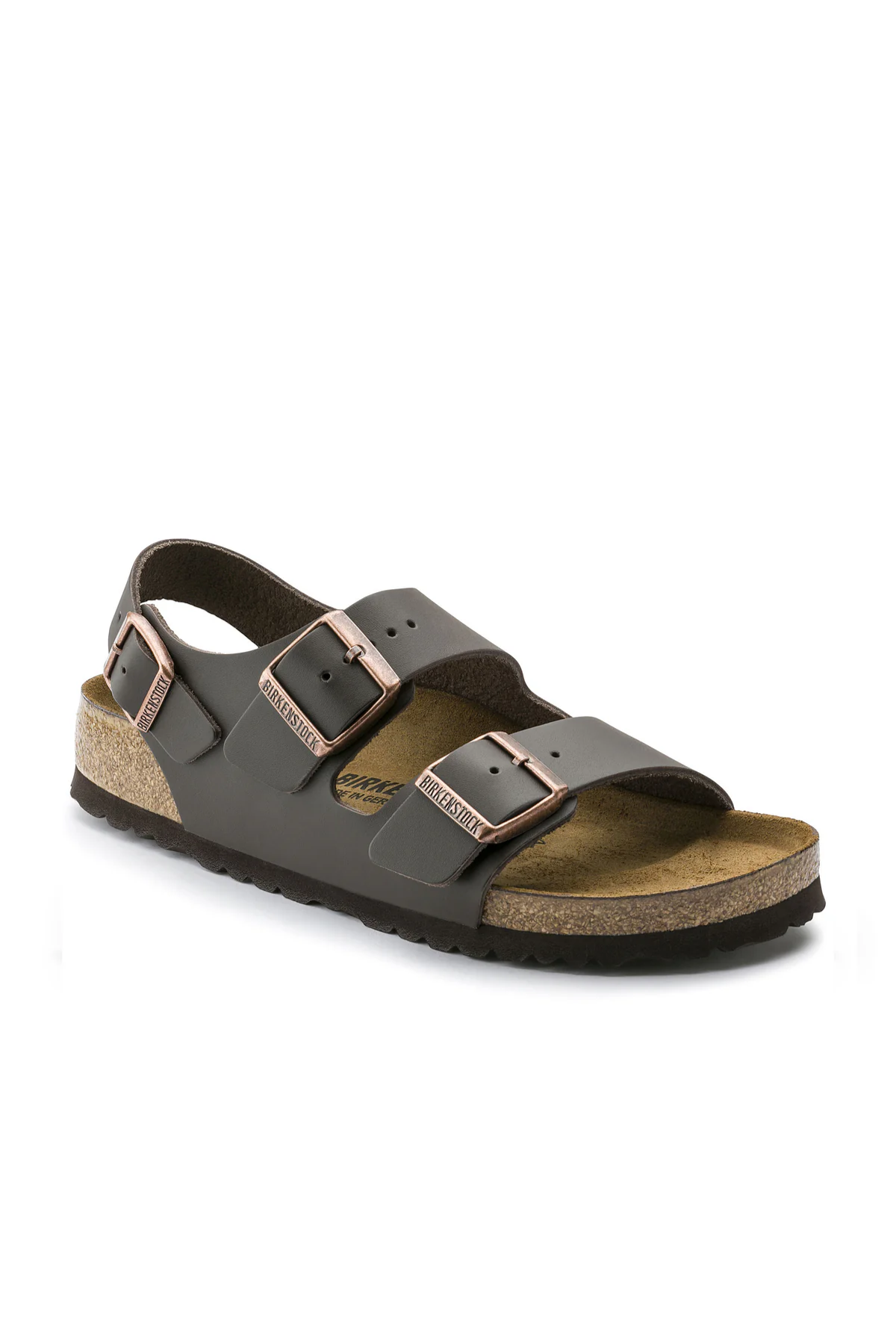 Birkenstock Milano Dark Brown Smooth Leather Narrow
