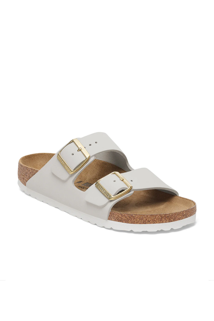 Arizona Antique White Nubuck Leather Narrow