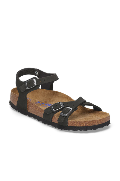 Kumba Sfb Black Nubuck Leather Narrow