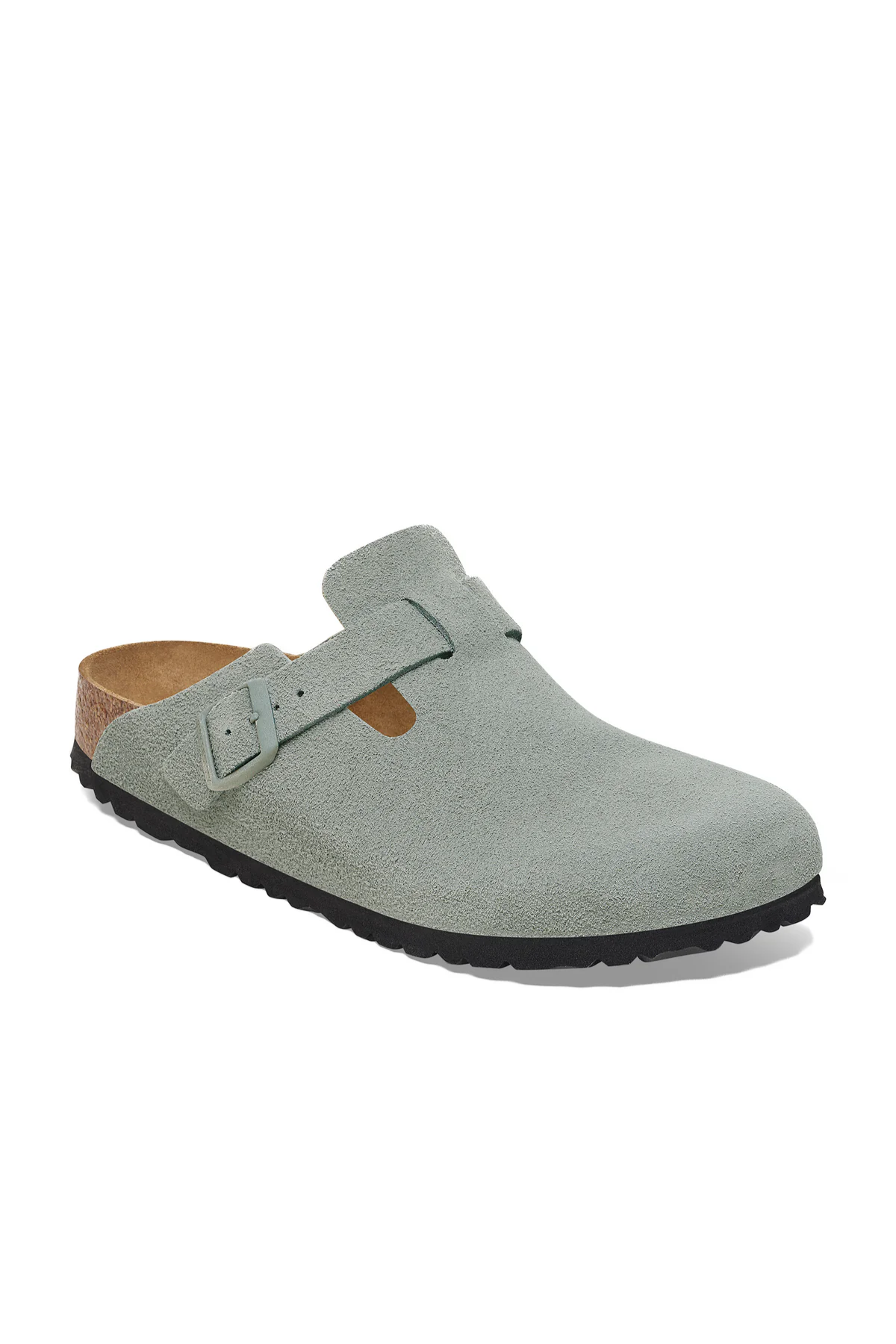 Boston Sfb Pure Sage Suede Leather Narrow