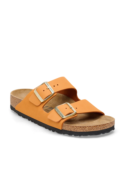 Arizona Burnt Orange Nubuck Leather Narrow