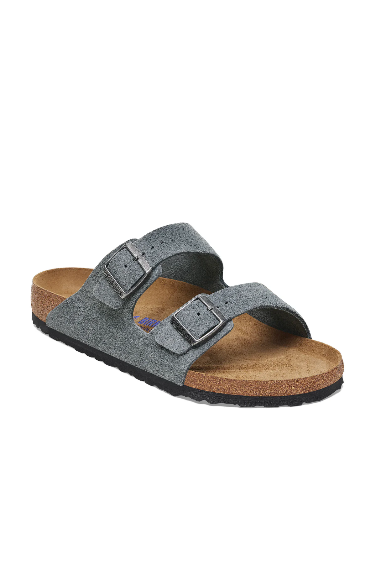 Arizona Sfb Basalt Grey Suede Leather Narrow