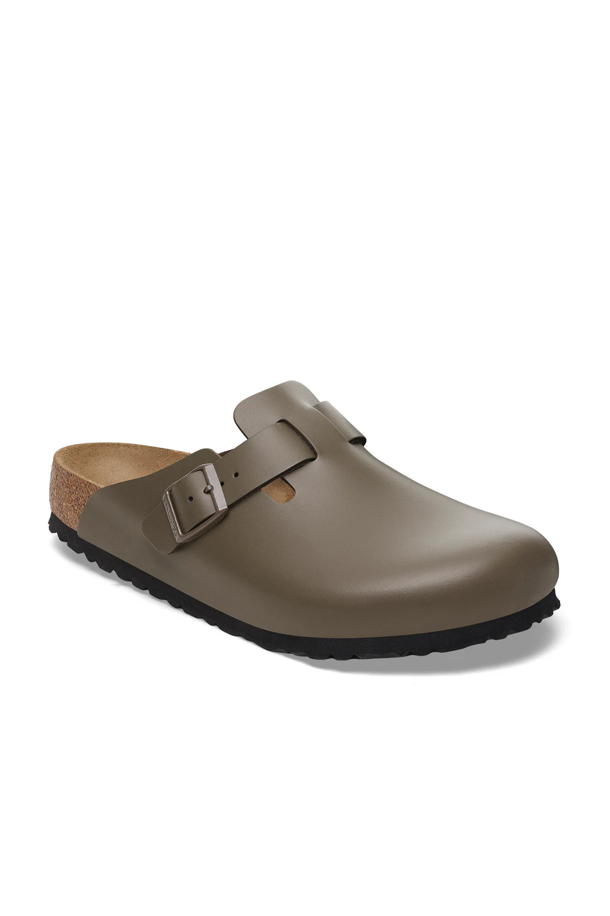 Boston Concrete Grey Smooth Leather Regular