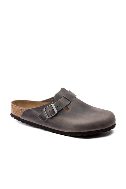Boston Sfb Iron Oiled Leather Narrow