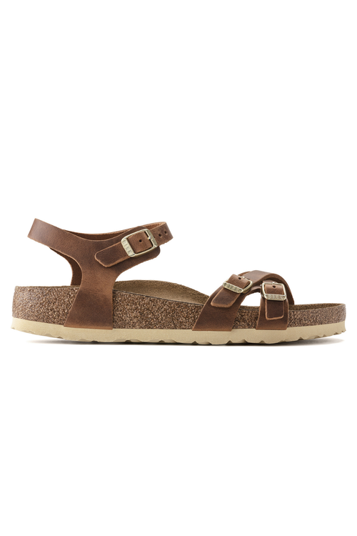 Kumba Cognac Oiled Leather Narrow