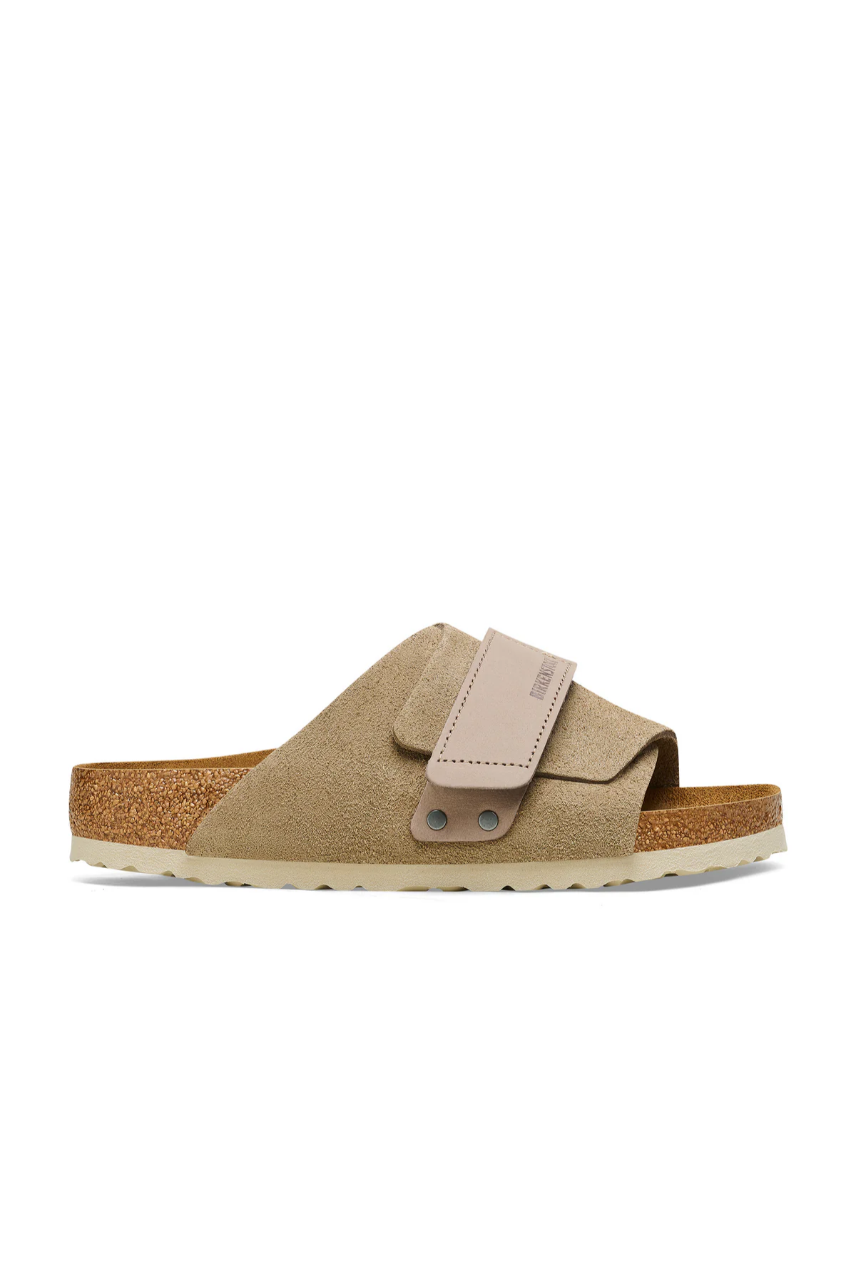 Kyoto Taupe Suede/nubuck Leather Narrow