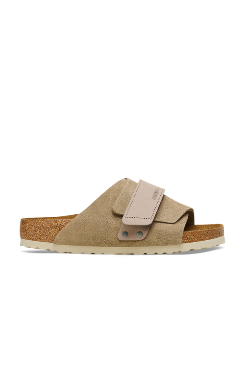 Kyoto Taupe Suede/nubuck Leather Narrow