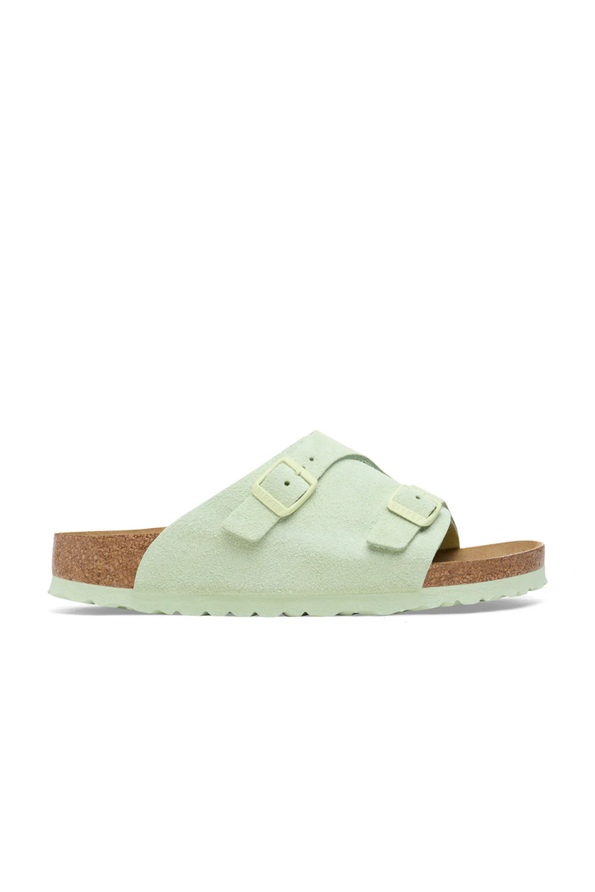 Zurich Faded Lime Suede Leather Regular