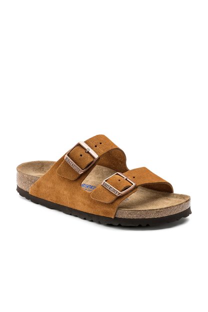 Arizona Sfb Mink Suede Leather Narrow