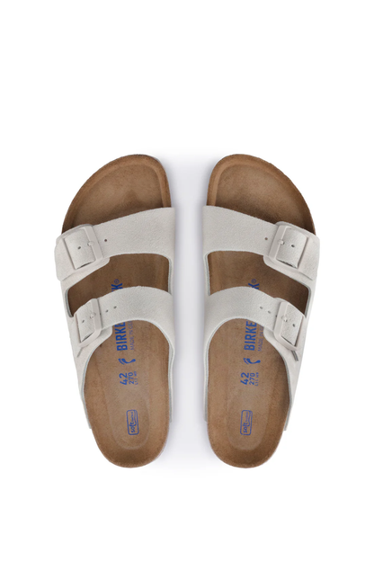 Arizona Sfb Antique White Suede Leather Narrow